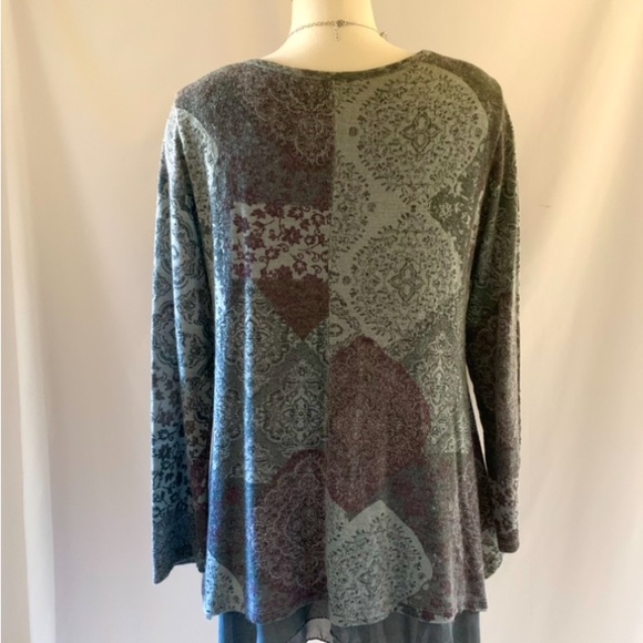 🌱Brand New Luxury Part Mohair Top - Picture 2 of 7